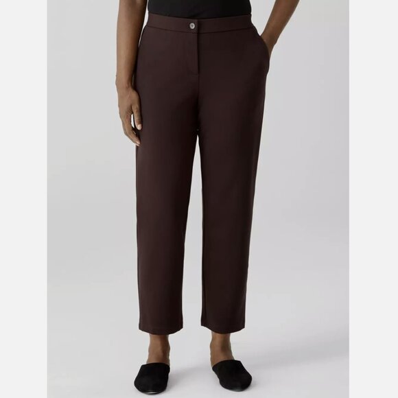 Eileen Fisher Hazel Flex Ponte Slouchy Ankle Pant